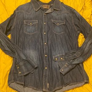 Retro Wrangler button up